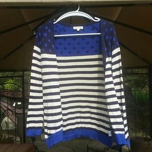 Quirky Stripes and Dots Sweater