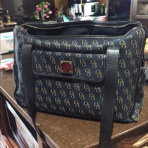 Authentic Dooney & Bourke Signature Diaper Bag