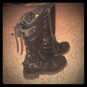 Genuine leather Harley Davidson riding boots