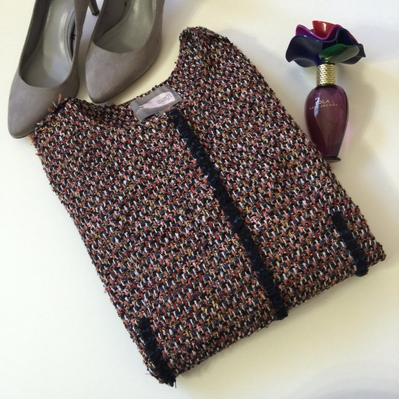 Forever 21 Colorful Tweed Jacket