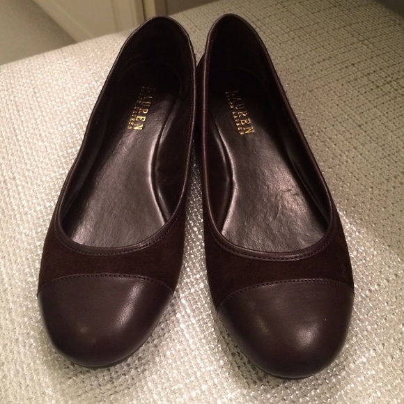 ***SOLD*** Lauren by Ralph Lauren flats NEVER WORN