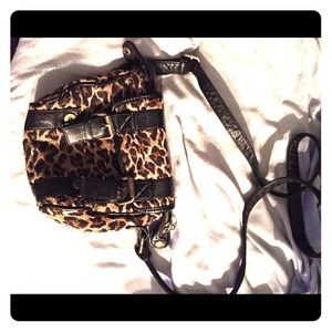 Small Cheetah Print Crossbody Bag