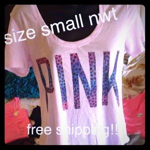 New Victoria's Secret pink tee