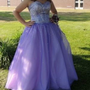 Purple Prom Dress