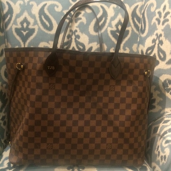 Louis Vuitton neverfull gm damier ebene