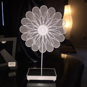 White Earring Holder