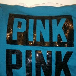 ***not for sale***Large bling pink hoodie