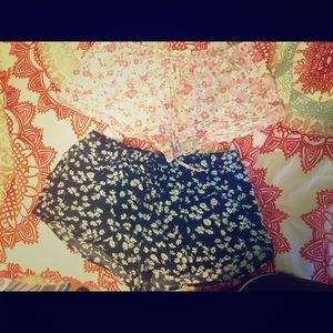 Abercrombie fabric shorts!