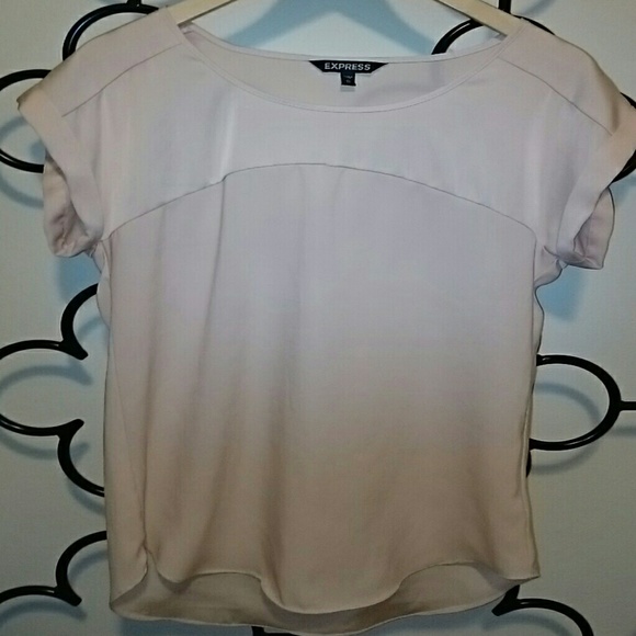 EXPRESS Blush blouse xs