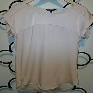 EXPRESS Blush blouse xs