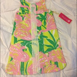 Lilly for Target girls shift dress Fan Dance