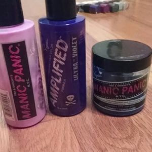Manic panic hair dye