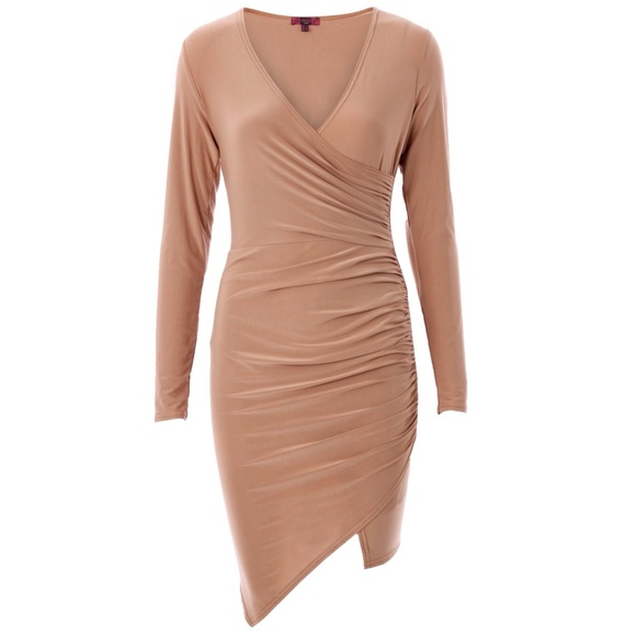 ⭐SALE⭐️Nude Wrap Dress