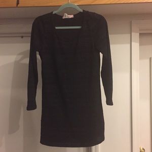 Black and gold dress - medium