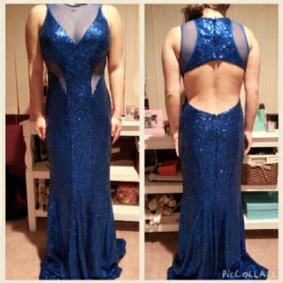 Faviana prom dress