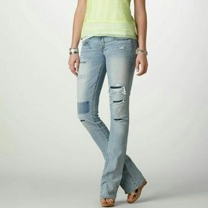 American Eagle Stretch Skinny Kick Jeans