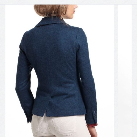 Anthro pleated collar blazer - Picture 3 of 4