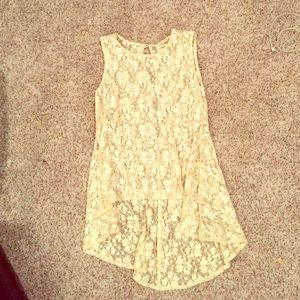 High low lace shirt from Altr'd State