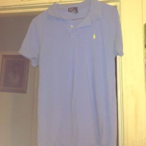 ~ ralph lauren baby blue shirt ~ 😏