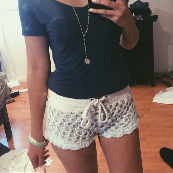 ⛔️SOLD⛔️Freepeople Crochet shorts