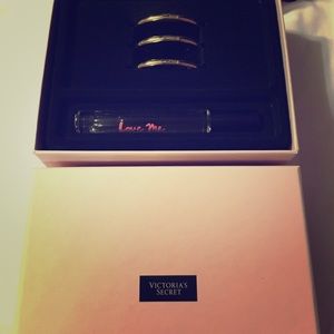 Victoria's Secret Rollerball Perfume & Bracelets