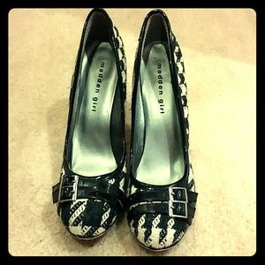 Houndstooth Madden Girl Heels