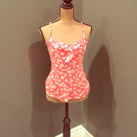 Floral Old Navy tank top.