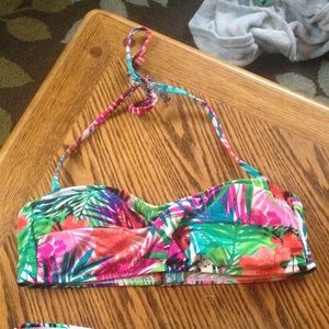 Halter bikini swimsuit