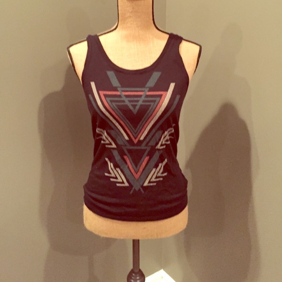 Altr'd State tank top with cut out back.