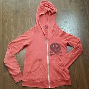 Lauren Moshi Coral Hoodie