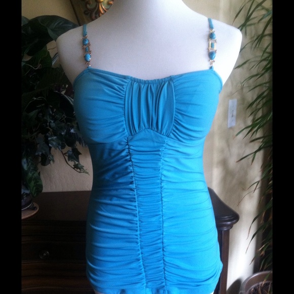 Bisou Bisou Tops - Pretty Blue Top