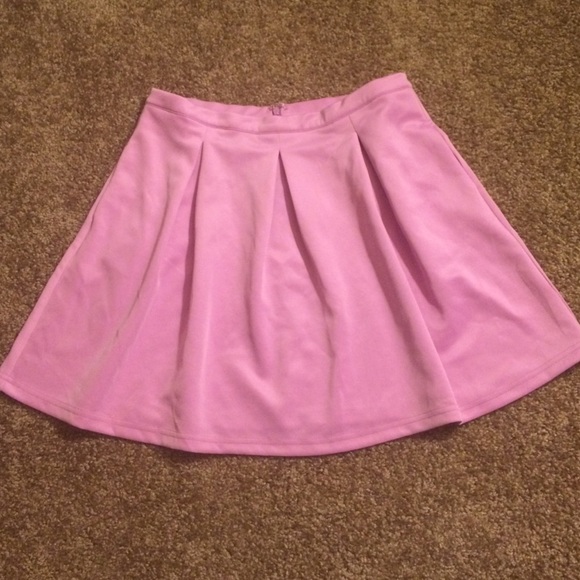 Pink skirt