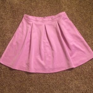 Pink skirt