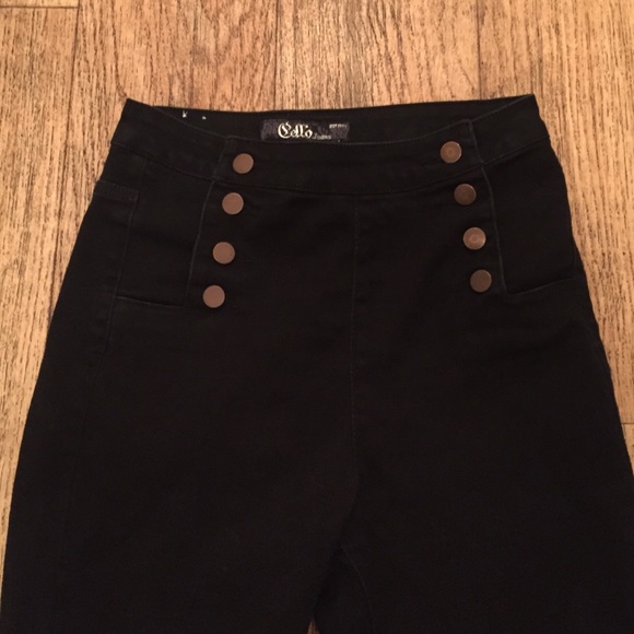 ⚓️high waisted sailor style jeans⚓️ - Picture 2 of 2