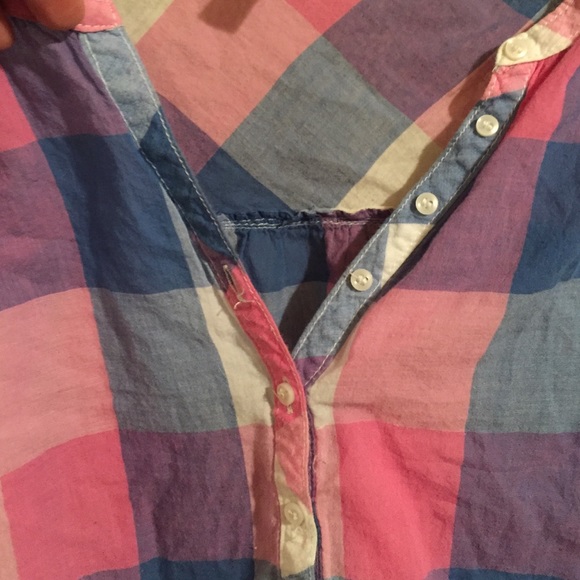 🔵pastel plaid dress/top🔵 - Picture 2 of 2