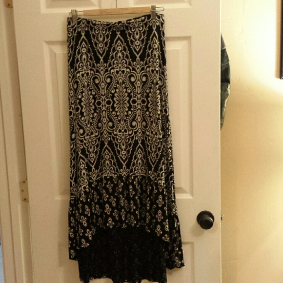 Elle High-Lo Skirt-S