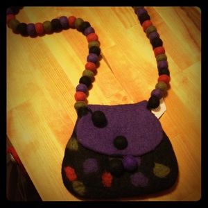 Felted handbag