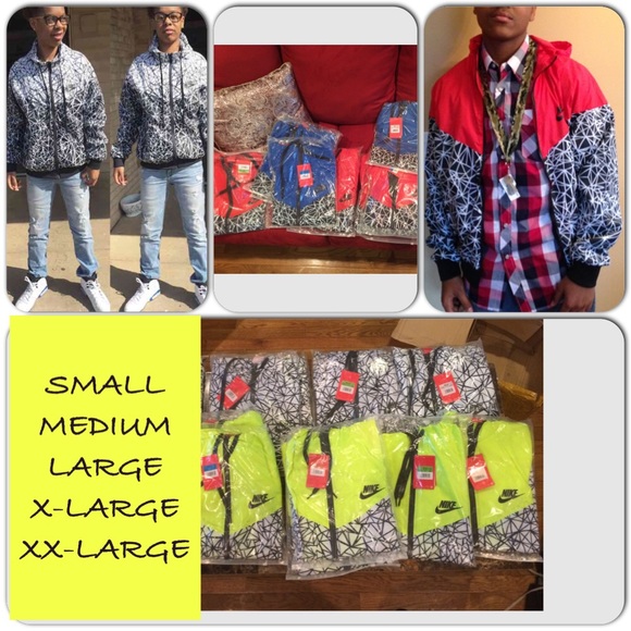 Sold on MERC ⛔️Nike windbreaker jacket medium red - Picture 3 of 3