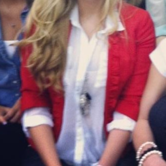 Classy red blazer from White House black market!!!