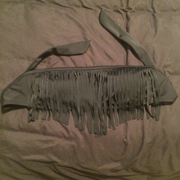 Fringe swim top