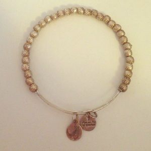 HOLD:Alex & Ani Euphrates bracelet w/ silver beads