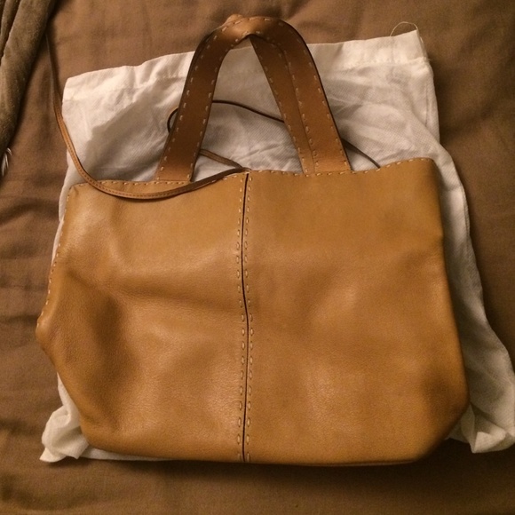 Small leather bag
