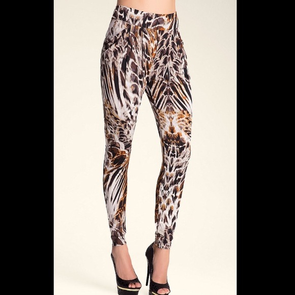 Bebe printed leggins