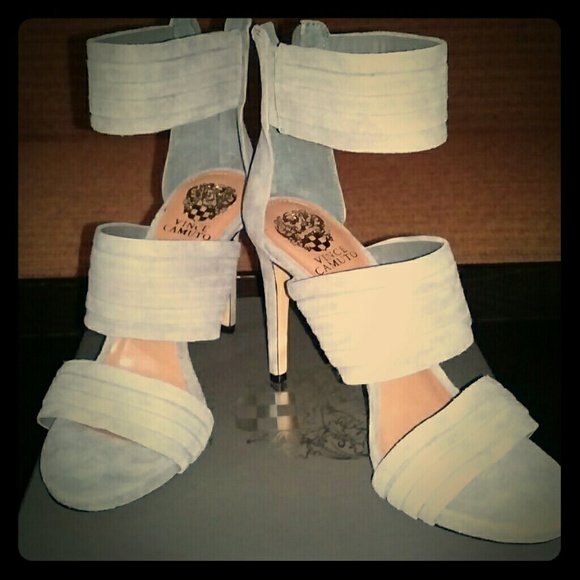 Vince Camuto suede shoes