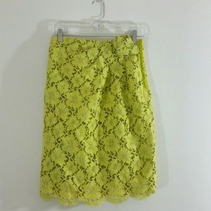 VALENTINO lace skirt