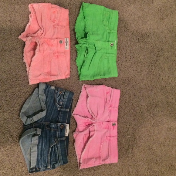 Bundle of four size 12 shorts.