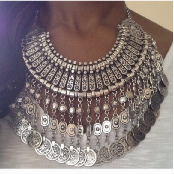 Jewelry - Coin necklace Bohemian Large