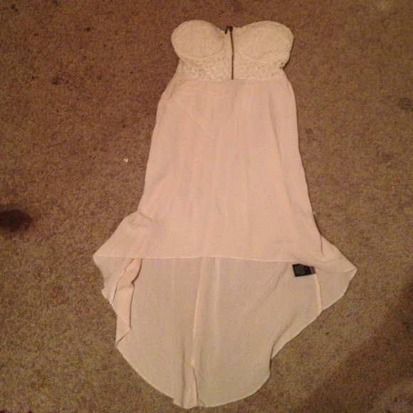 Cream colored dress