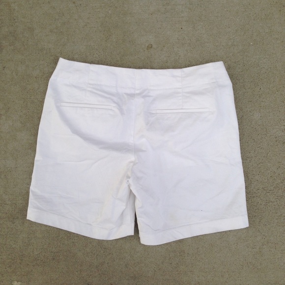 J.crew high waisted white shorts - Picture 2 of 2