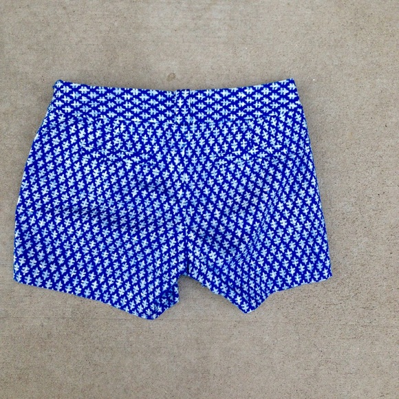 J. Crew blue patterned shorts - Picture 2 of 2
